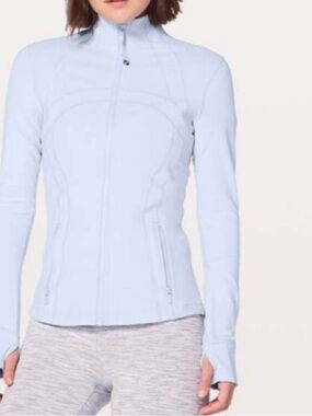 lululemon athletica light Blue Define Jacket size 6